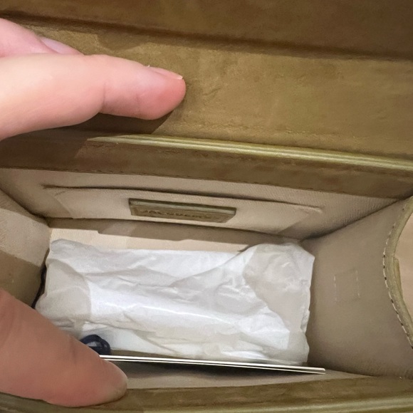 Jacquemus leather top-handle bag Le Chiquito Medium Tapenade NWT - Picture 10 of 11